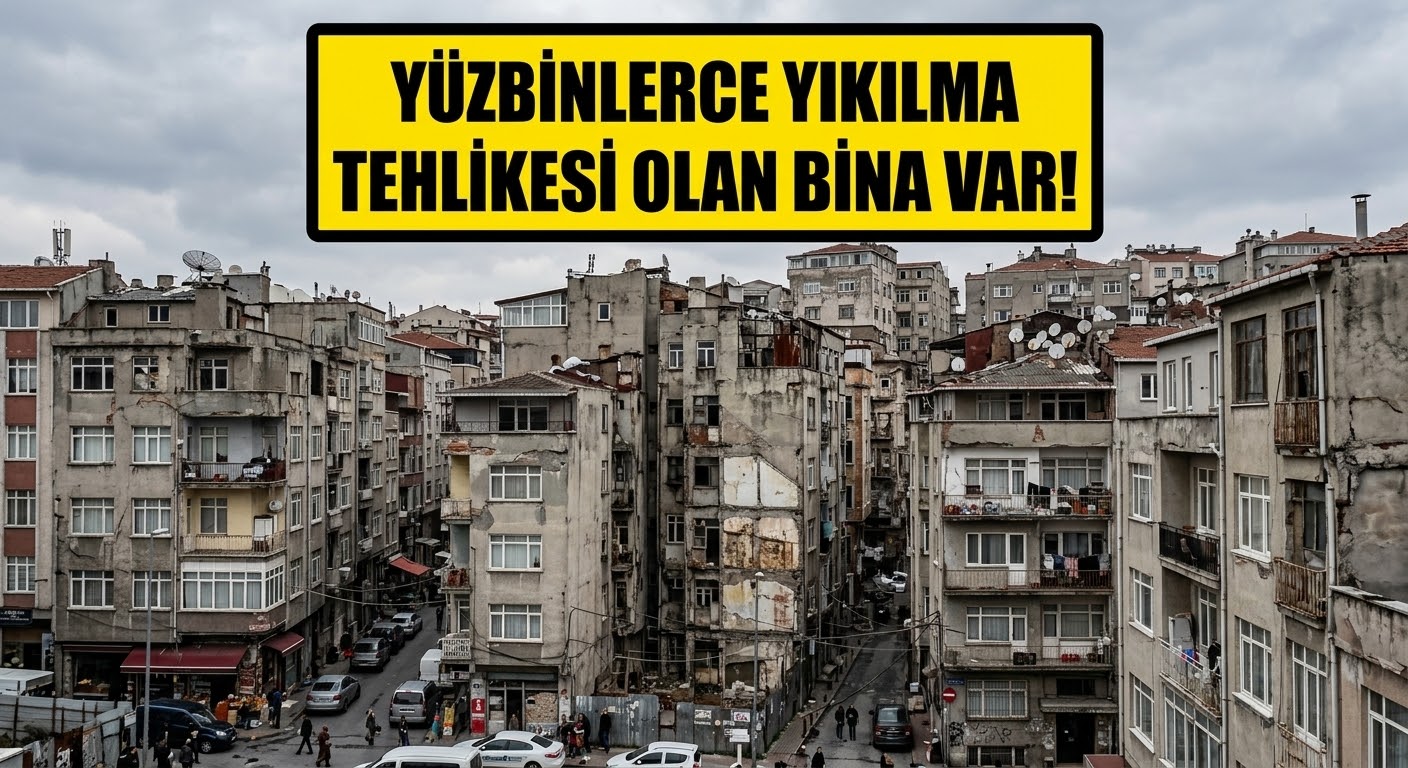 İstanbul’da yıkılma tehlikesi olan yüzbinlerce bina var!