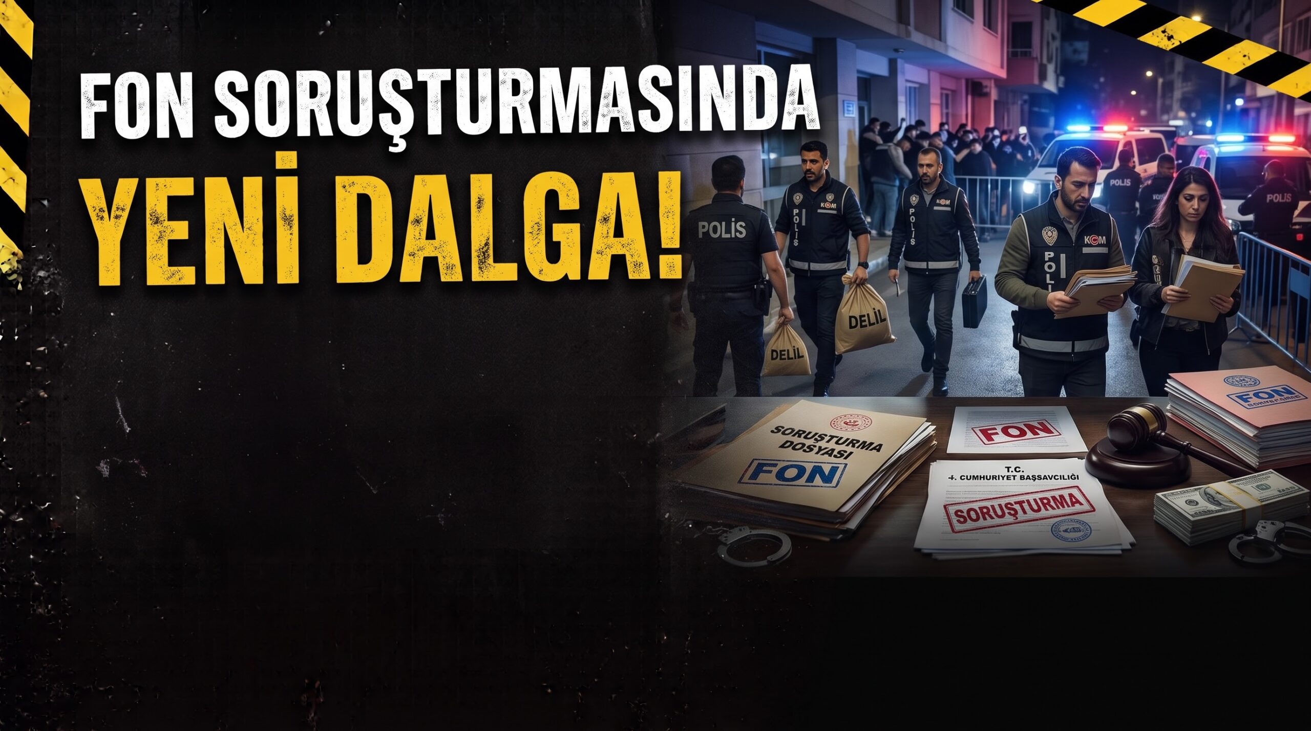 Fon Soruşturmasında onlarca kişiye gözaltı kararı!