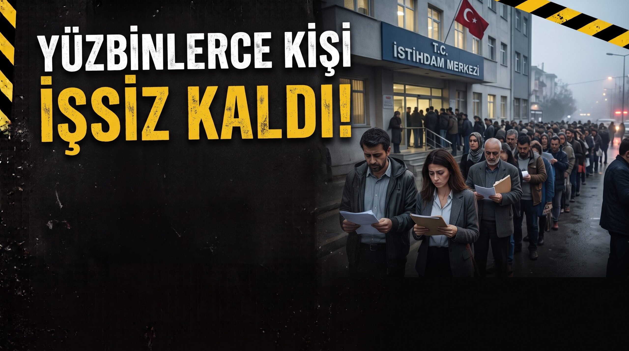 Yüzbinlerce kişi işsiz kaldı! Onbinden fazla işyeri kapandı