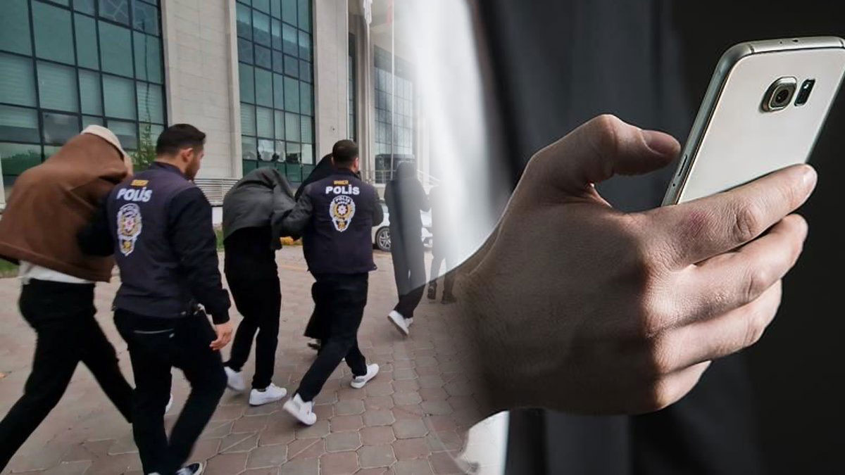 Cep telefonlarını esir alan mesajları atan çetelere büyük darbe
